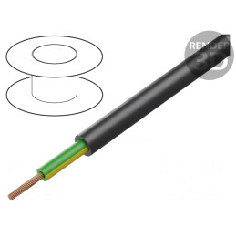 Cablu de alimentare ÖLFLEX® CHAIN 90 P 1x6mm2 PUR negru