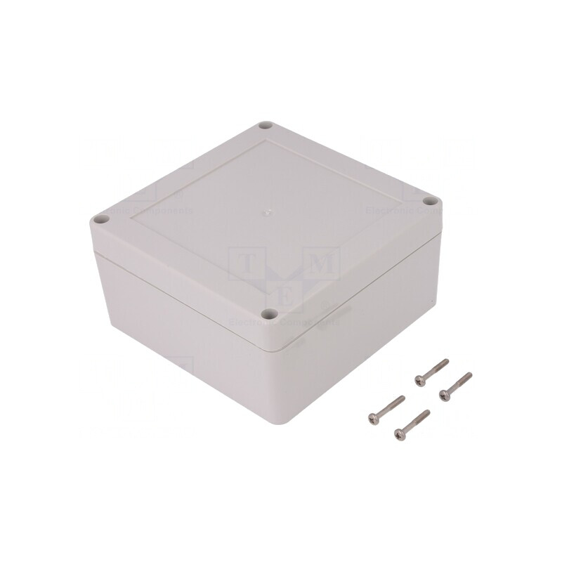 Carcasă Universală 120x120x60mm cu Bucșă Alamă | Electronic-mag.ro | Componente Electronice