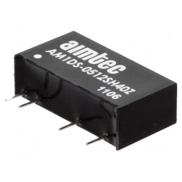 Convertor DC/DC 1W 5V la 12V 83mA SIP7 | Electronic-mag.ro | Componente Electronice