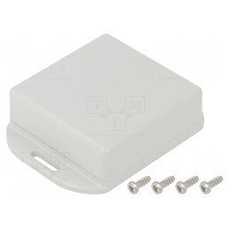 Carcasă Universală 60x60x22mm cu Lame de Fixare | Electronic-mag.ro | Componente Electronice