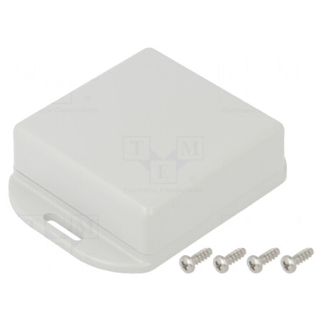 Carcasă Universală 60x60x22mm cu Lame de Fixare | Electronic-mag.ro | Componente Electronice