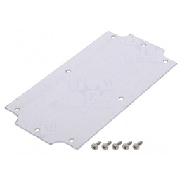 Placă de Montare Oțel 76mm x 147mm 1554PB | Electronic-mag.ro | Componente Electronice