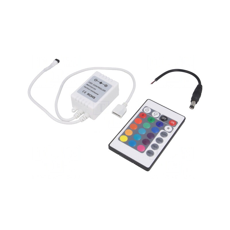Controler LED 3 Canale 6A 12VDC | Electronic-mag.ro | Componente Electronice