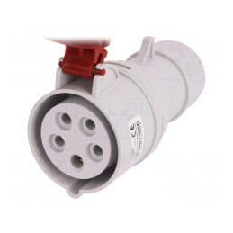 Conector Alimentare AC Trifazat Mufă Mamă 16A 400VAC IP44 | Electronic-mag.ro | Componente Electronice