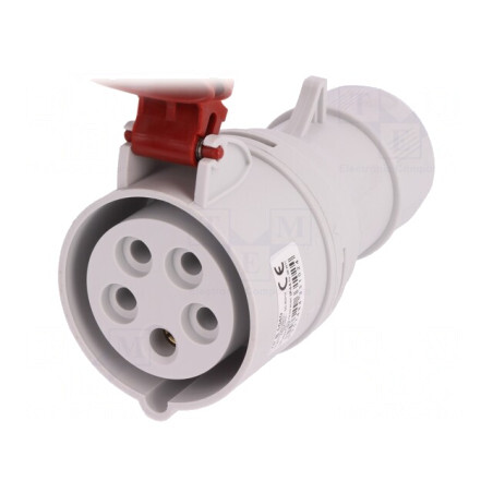 Conector Alimentare AC Trifazat Mufă Mamă 16A 400VAC IP44 | Electronic-mag.ro | Componente Electronice