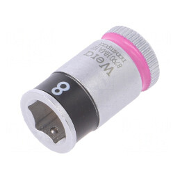 Tubulară HEX 8mm 1/4 23mm Oțel Crom-Vanadium | Electronic-mag.ro | Componente Electronice