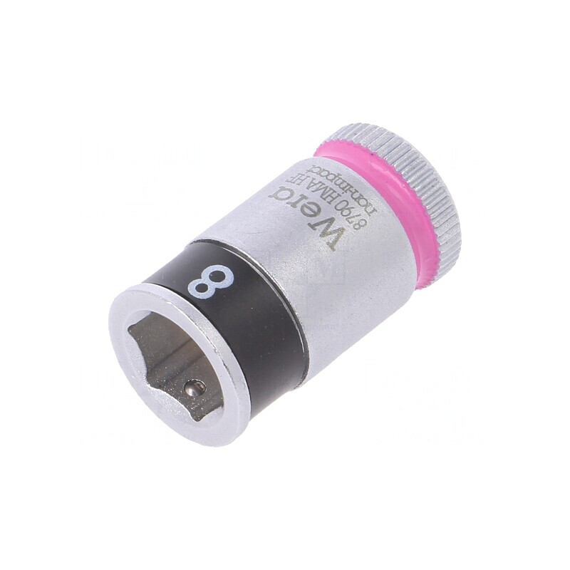 Tubulară HEX 8mm 1/4 23mm Oțel Crom-Vanadium | Electronic-mag.ro | Componente Electronice
