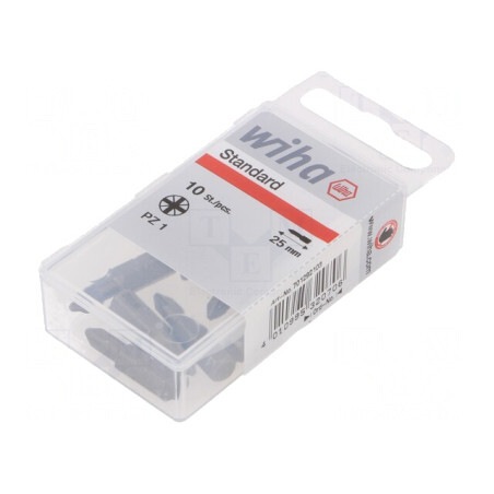 Set 10 Capete Șurubelniță PZ1 25mm Pozidriv® | Electronic-mag.ro | Componente Electronice