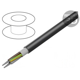 Cablu Electric Negru 4G1mm2 HELUTHERM 145 MULTI | Electronic-mag.ro | Componente Electronice