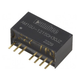Convertor DC/DC 1W 4.5-36V la 15V/-15V | Electronic-mag.ro | Componente Electronice