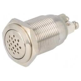 Semnalizator acustic 85dB IP50 Ø16mm | Electronic-mag.ro | Componente Electronice