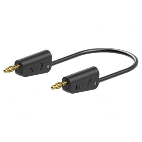 Cablu de măsurare 60V 30V 32A 0,25m Negru | Electronic-mag.ro | Componente Electronice