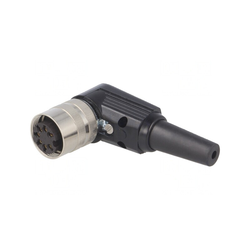 Mufă Mamă Conector M16 7-PIN Lipire pe Cablu IP40 | Electronic-mag.ro | Componente Electronice