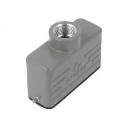 Carcasă pentru Conectori HDC D16A pe Cablu Drept | Electronic-mag.ro | Componente Electronice