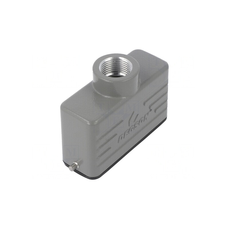 Carcasă pentru Conectori HDC D16A pe Cablu Drept | Electronic-mag.ro | Componente Electronice