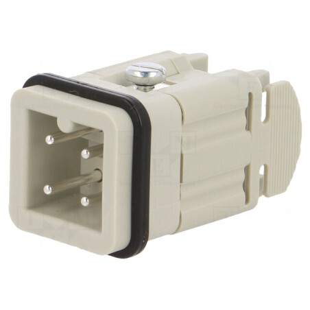 Conector HDC tată EPIC H-A 4 pini 23A | Electronic-mag.ro | Componente Electronice