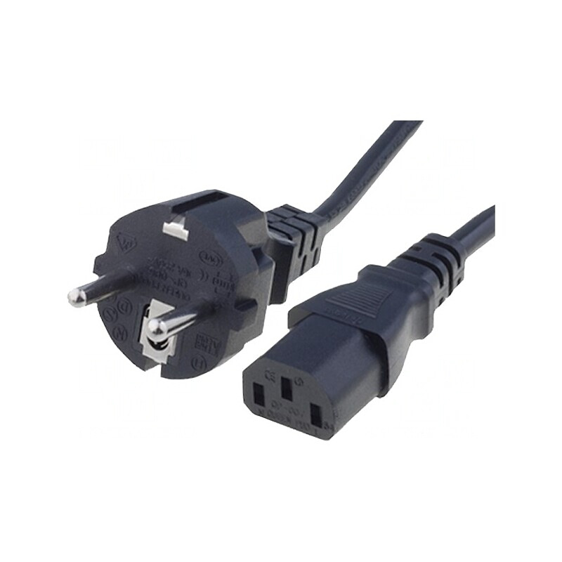 Cablu Alimentare 3x1mm2 IEC C13 2,5m Negru | Electronic-mag.ro | Componente Electronice Cablu Alimentare 3x1mm2 IEC C13 2,5m Negru | Electronic-mag.ro | Componente Electronice