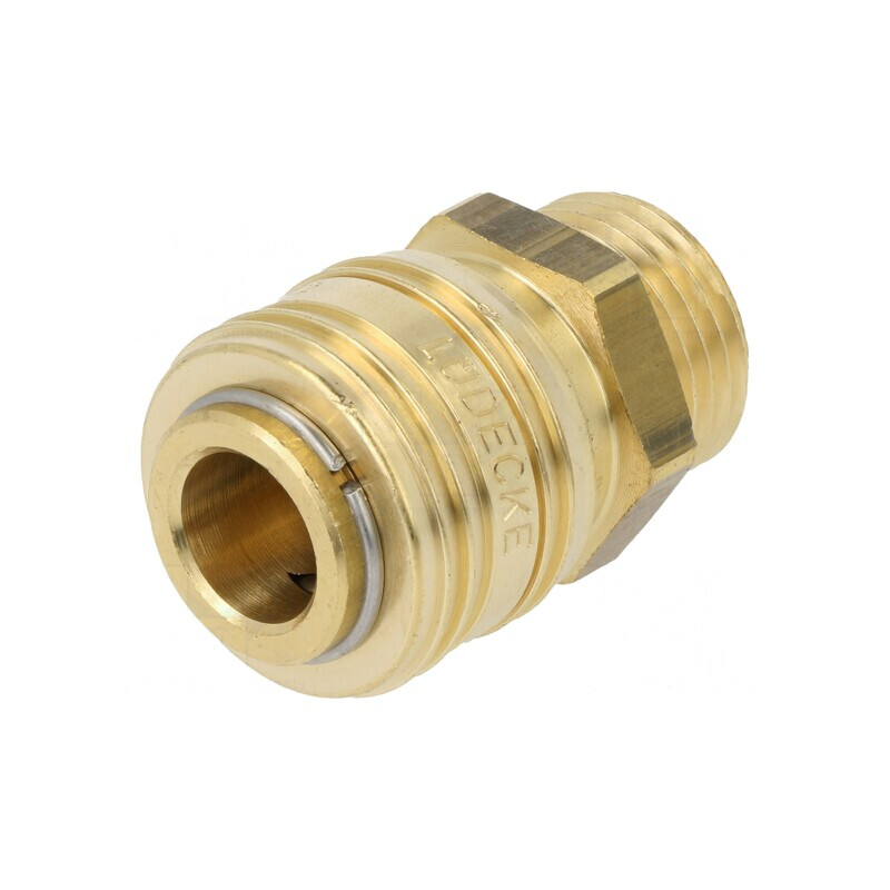 Conector rapid alamă 41mm G 1/2 35 bar | Electronic-mag.ro | Componente Electronice