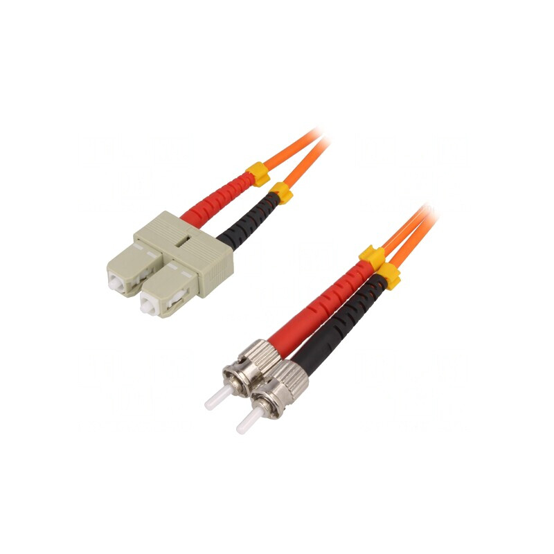Patch cord fibră OM2 SC/ST 3m portocaliu | Electronic-mag.ro | Componente Electronice