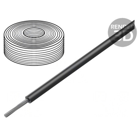 Cablu Electric Silicon Negru 4mm2 500V | Electronic-mag.ro | Componente Electronice