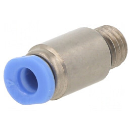 Racord Push-in Simplu Alamă Nichelată M7 | Electronic-mag.ro | Componente Electronice