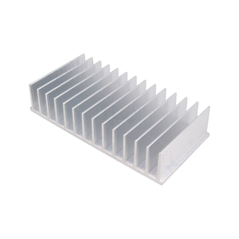 Radiator extrudat cu aripioare 80x165x35mm brut | Electronic-mag.ro | Componente Electronice