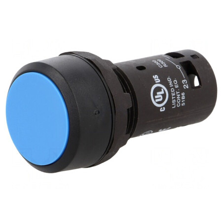 Comutator apăsare 22mm 1 NO | Electronic-mag.ro | Componente Electronice