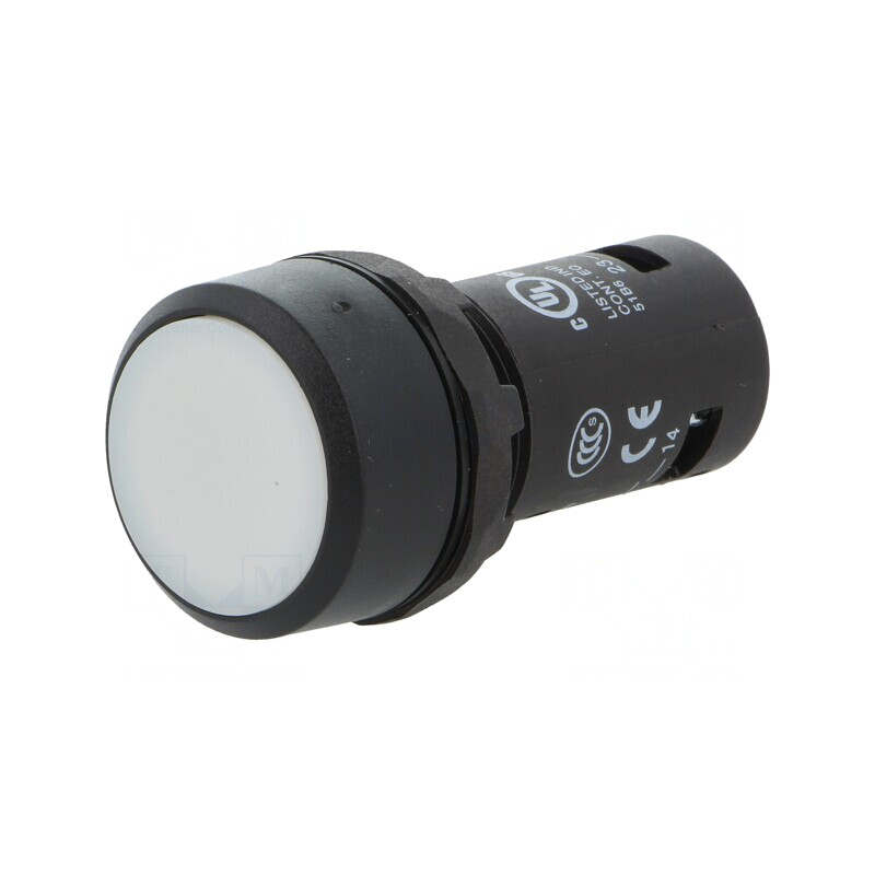 Comutator Apăsare 22mm 1 NO Alb | Electronic-mag.ro | Componente Electronice Comutator Apăsare 22mm 1 NO Alb | Electronic-mag.ro | Componente Electronice