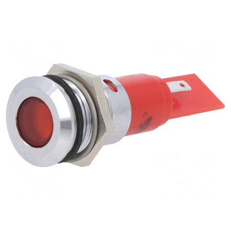 Lampă de Control LED Roșie 24V Ø16mm | Electronic-mag.ro | Componente Electronice