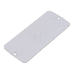 Panou Aluminiu 36.9mm x 85.8mm x 2mm | Electronic-mag.ro | Componente Electronice