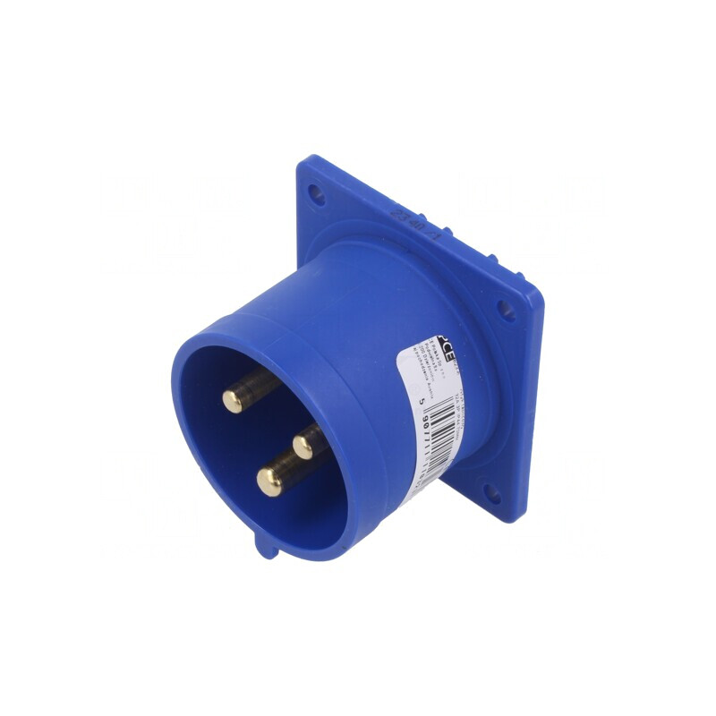 Conector alimentare AC trifazat 32A 230V IP44 | Electronic-mag.ro | Componente Electronice