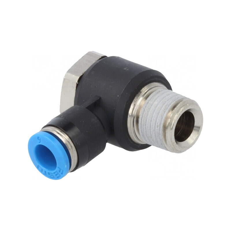 Racord Push-In 90° QS 6mm 6bar | Electronic-mag.ro | Componente Electronice