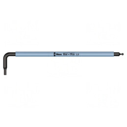 Cheie imbus sferică Hex-Plus 1,5mm oțel 90mm | Electronic-mag.ro | Componente Electronice