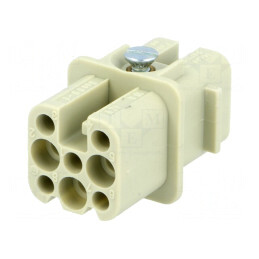 Conector HDC Inserturi Mamă Han D 8 Pin Crimpat | Electronic-mag.ro | Componente Electronice