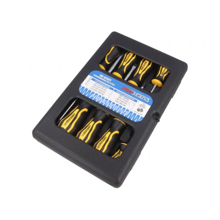 Set Șurubelnițe Phillips și Plate cu Cutie Plastic | Electronic-mag.ro | Componente Electronice