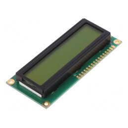 Afișaj LCD Alfanumeric 16x2 80x36mm LED | Electronic-mag.ro | Componente Electronice