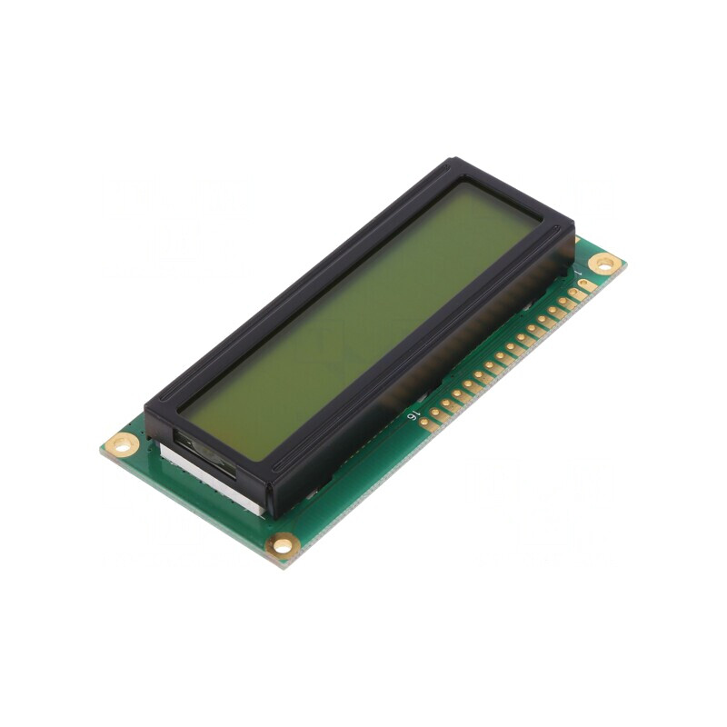 Afișaj LCD Alfanumeric 16x2 80x36mm LED | Electronic-mag.ro | Componente Electronice