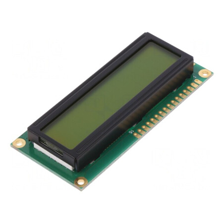 Afișaj LCD Alfanumeric 16x2 80x36mm LED | Electronic-mag.ro | Componente Electronice