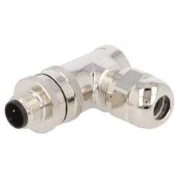 Mufă M12 3 PIN DeviceNet/CANopen pe cablu IP67 | Electronic-mag.ro | Componente Electronice