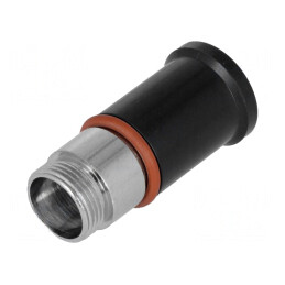 Adaptor; siguranţe cilindrice; 6,3x32mm; 16A; neagră; 500VAC; FUL