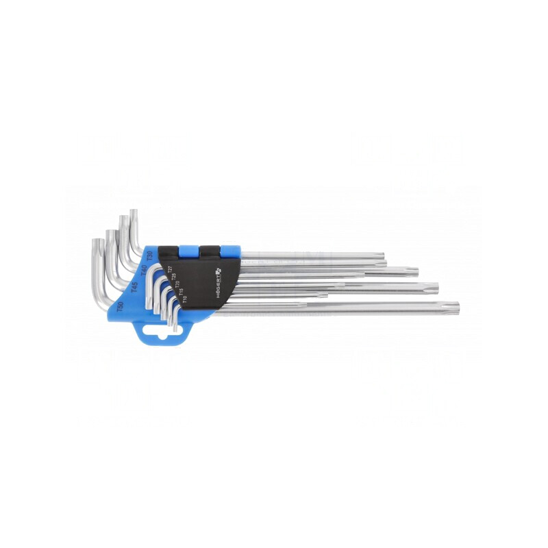 Set Chei Torx Crom-Vanadium 9 Bucăți Lung | Electronic-mag.ro | Componente Electronice