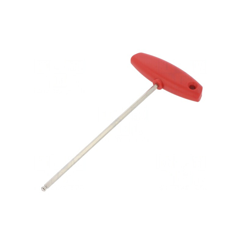 Cheie imbus sferică HEX 4mm 176mm oțel crom-vanadium | Electronic-mag.ro | Componente Electronice