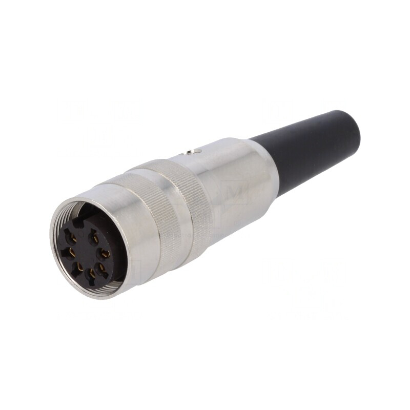 Conector M16 Mufă Mamă 7 Pin 5A 60V Drept pentru Cablu | Electronic-mag.ro | Componente Electronice Conector M16 Mufă Mamă 7 Pin 5A 60V Drept pentru Cablu | Electronic-mag.ro | Componente Electronice