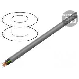 Cablu Electric YSLY-JZ 12x1.5mm² Neecranat Gri 300/500V | Electronic-mag.ro | Componente Electronice