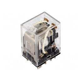 Releu Electromagnetic DPDT 12VDC 10A | Electronic-mag.ro | Componente Electronice