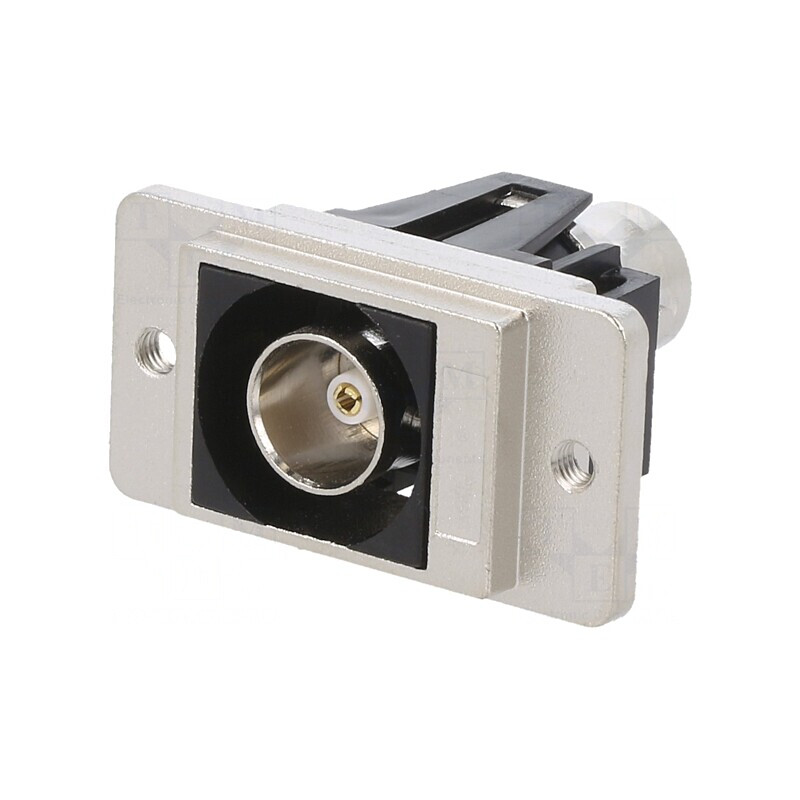 Adaptor BNC Soclu Metalic 75Ω Argintiu | Electronic-mag.ro | Componente Electronice