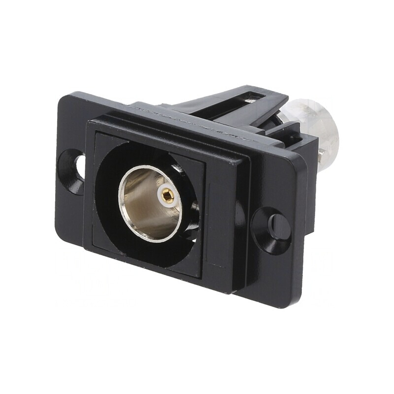 Adaptor BNC Soclu Metalic 75Ω 29mm Negru | Electronic-mag.ro | Componente Electronice