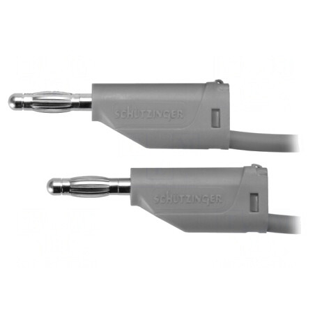 Cablu măsurare 70VDC 33VAC 16A soclu axial 4mm gri | Electronic-mag.ro | Componente Electronice