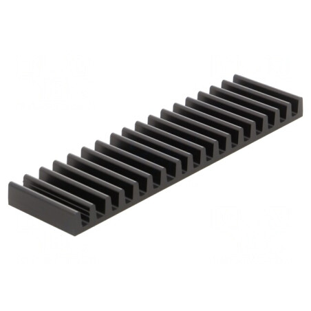 Radiator Aluminiu Anodizat 37.5x140x10mm | Electronic-mag.ro | Componente Electronice