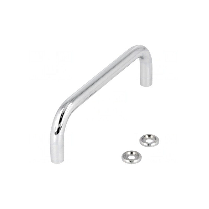 Manetă oţel cromat 35mm cu şurub M4 | Electronic-mag.ro | Componente Electronice